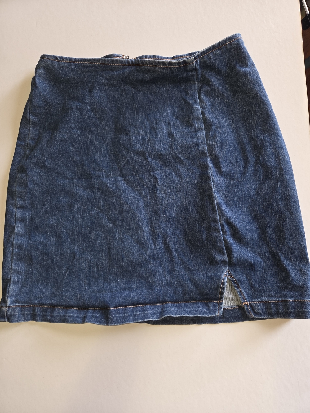 wild fable Dark Blue Denim Mini Skirt